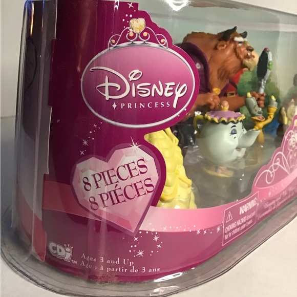 DISNEY BEAUTY AND THE BEAST FIGURINE PLAYSET - Picture 8 of 10